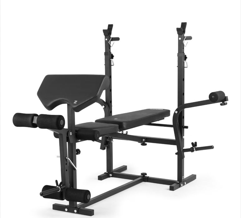 Фитнес лежанка Zipro Ripped + тежести