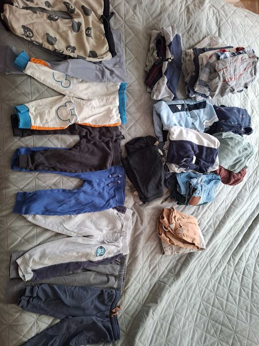 ОГРОМЕН ЛОТ Дрехи за момче 86 р-р