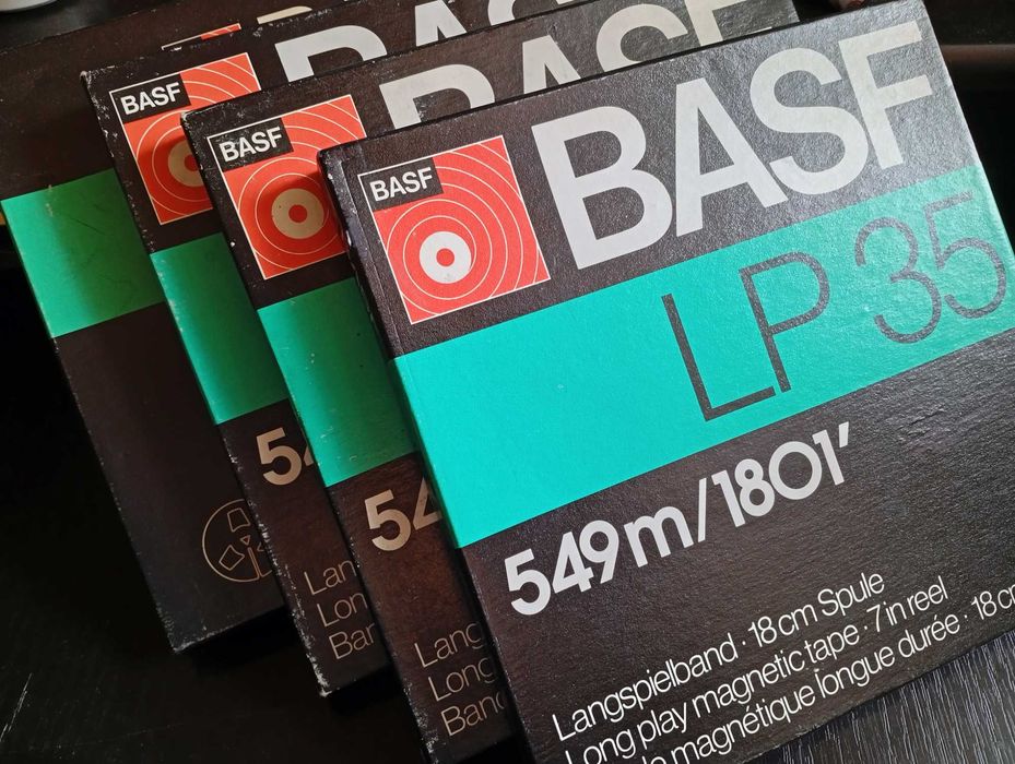 Vand benzi magnetofon Basf,Scotch,Shamrock