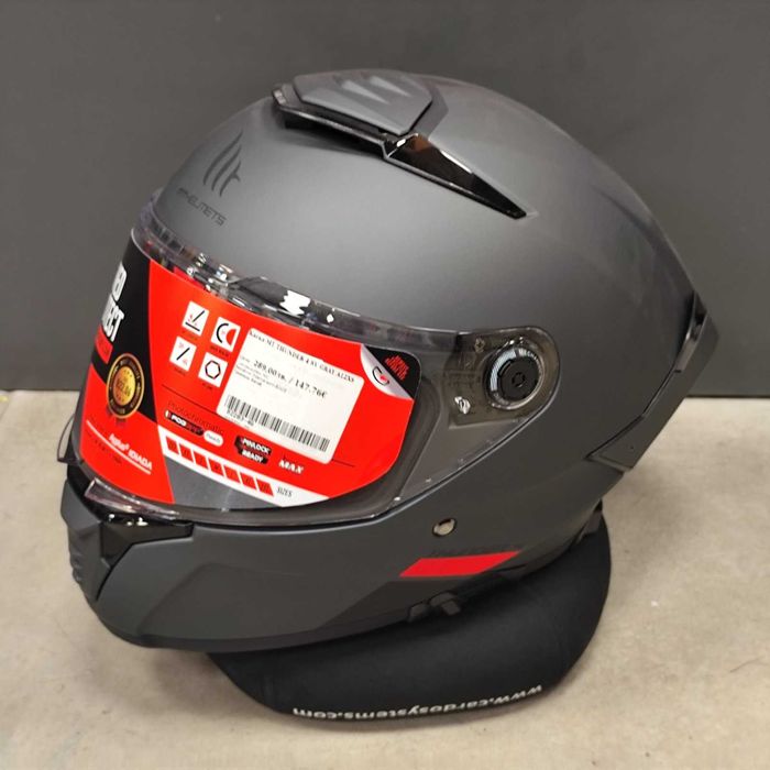 ПРОМОЦИЯ Каска MT Thunder 4 SV GRAY A12 - Код: 82283