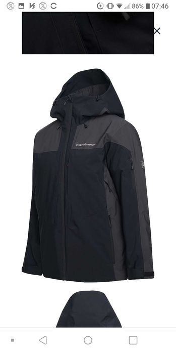 Peak performance ski wintet jacket men мъжко зимно ски яке Recco