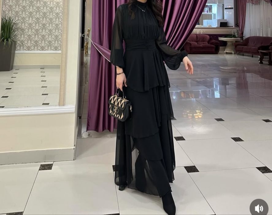 Платье шифон 40-42