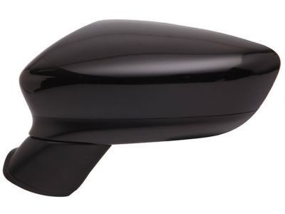 Oglinda exterioara Mazda 6 (Gj), 11.2012-, stanga/dreapta, culoare sticla crom, sticla asferica, cu carcasa grunduita, cu incalzire, ajustare electrica, GHP9-69-121A