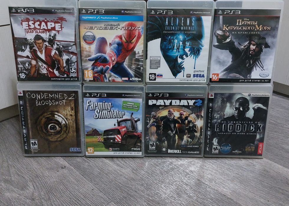 Лицензионные Игры Диски PS3 ПС3
