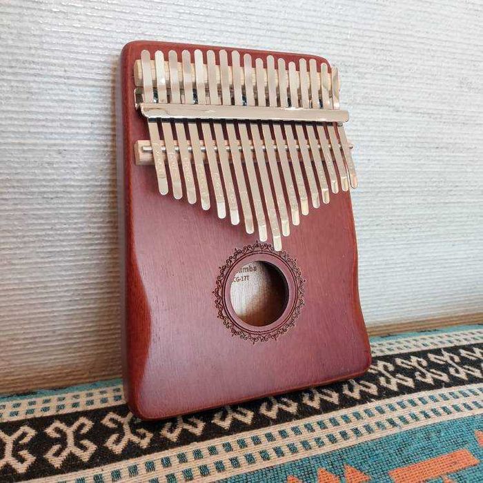 Калимба 17 нот, карманное пианино
