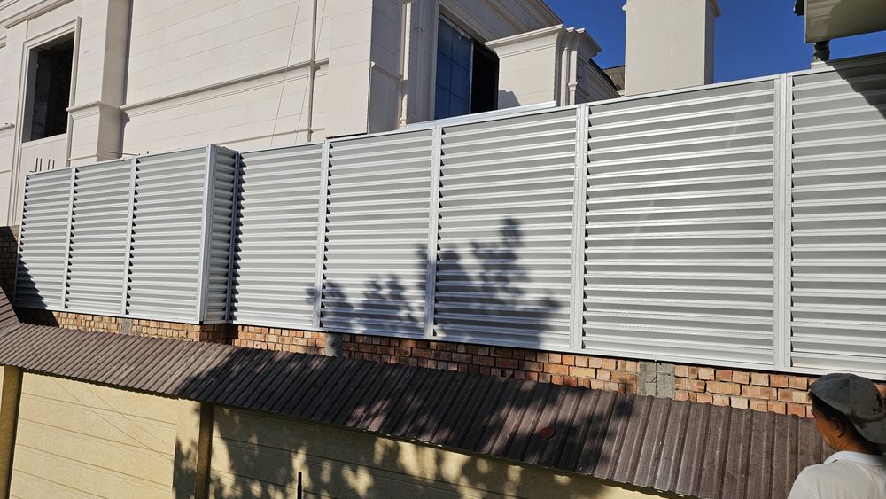 Забор-жалюзи ограждения