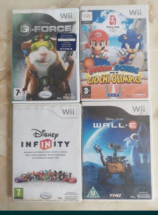 [Wii] Vând 57 jocuri originale pentru Nintendo Wii //poze reale
