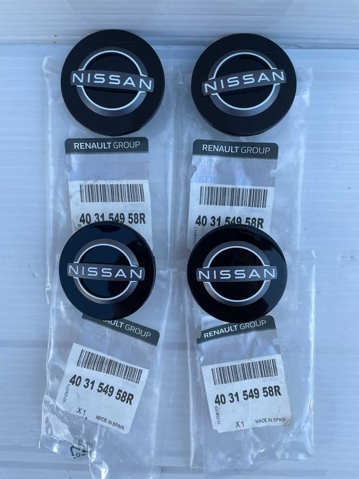 Capace capacele logo jante aliaj noi originale Nissan 57mm