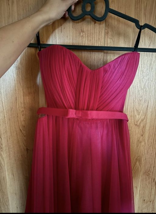 Rochie lungă Ana Radu- fuchsia