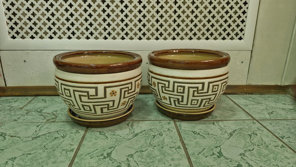 Керамические горшки