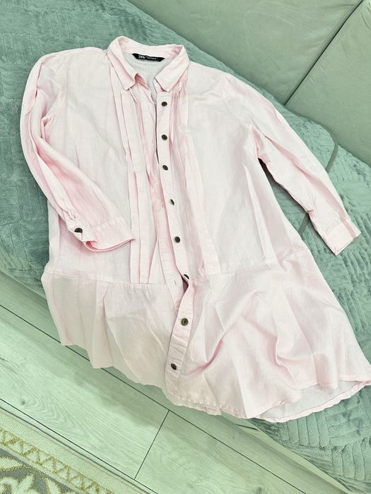 Zara платье рубашка