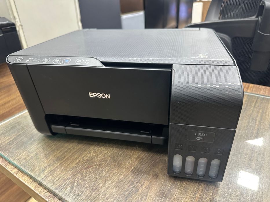 Epson L 3150 wifi Rangli 3/1 Printer Skaner Kserx tiniq Ishlidi