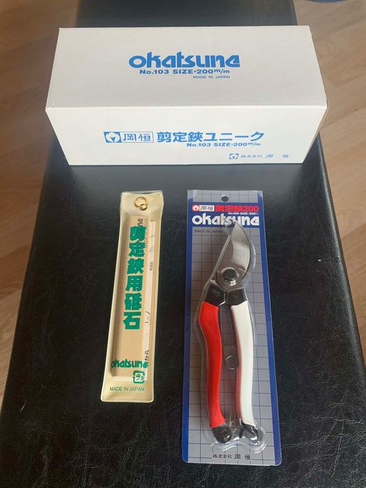 Okatsune® 103 Foarfeca profesionala japoneza cu piatra pt ascutit