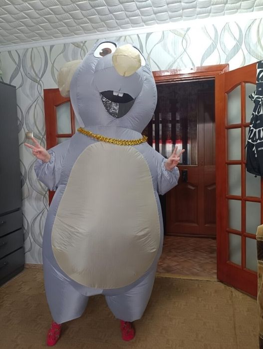 Надувной Рататуй Реми ( крыса, мышь)