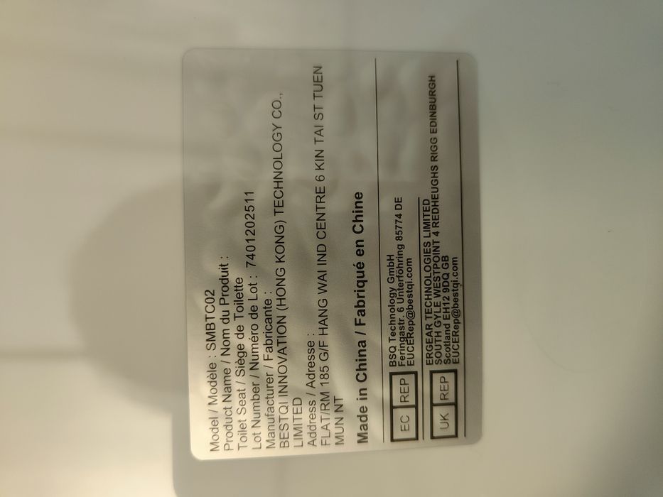 Capac WC STORMIC SMBTC02 – Nou, Sigilat
