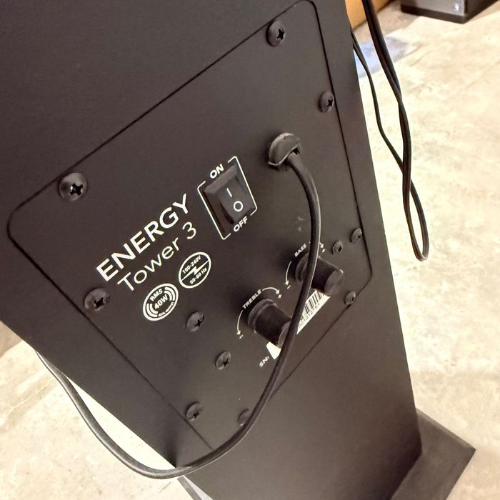 Boxa Audio Energy Tower 3, 40 W (RMS) Putere, Bluetooth 4.0, Negru