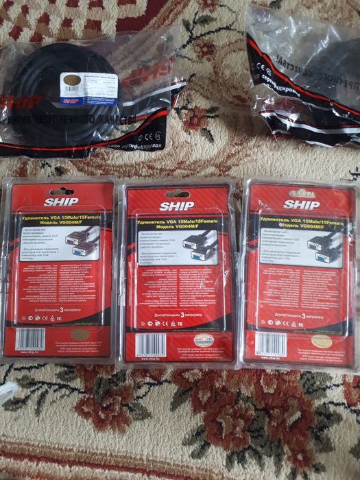 Удлинитель, кабель VGA (3-5 метра)