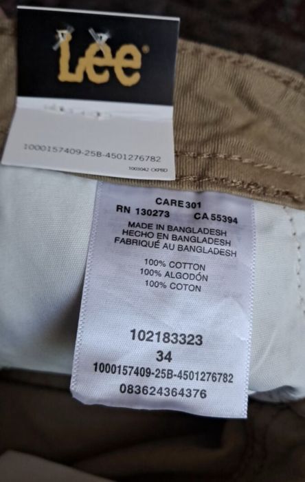 Мъжки къси карго панталони 100% памук