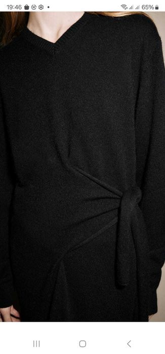 Кашемировое платье ZARA