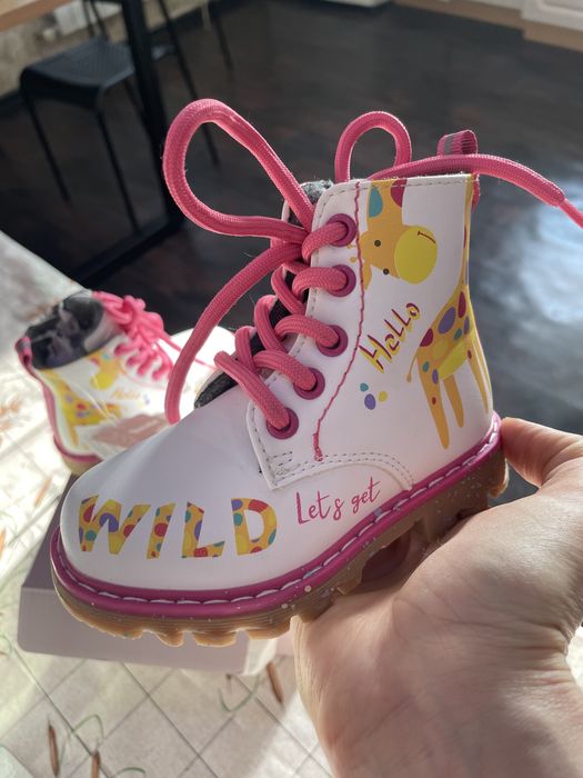 Ботинки для девочек 22 размер