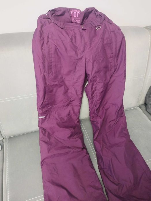 Costum de schi cu manusi - set complet de iarna