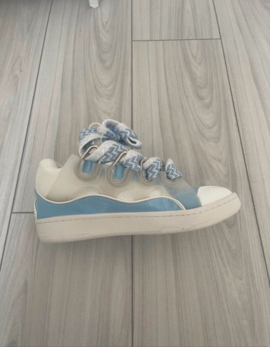 New Lanvin Curb Baby Blue size 43