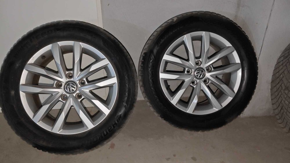 Оригинални джанти и зимни гуми Hankook VW