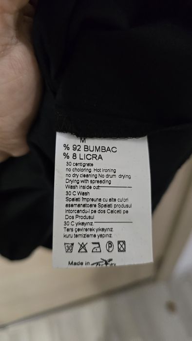 Tricou Moachino, negru, marimea M