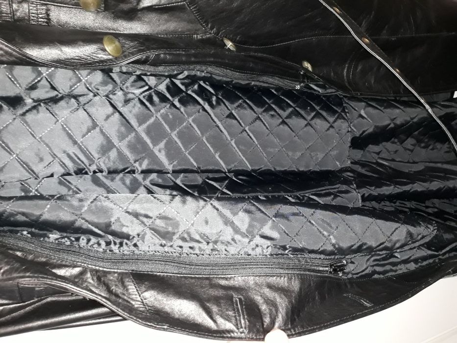 Дълго манто/шуба от висококачествена 100% естествена кожа