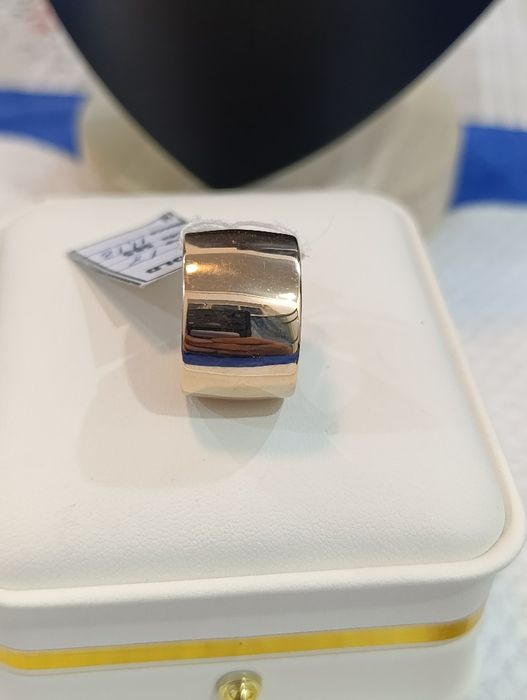 Советское Золотое обручальное кольцо, "бочка" Проба 583, вес 11,18гр