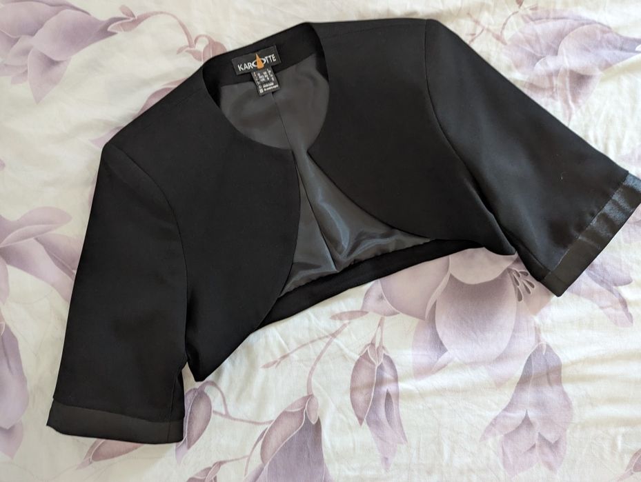 Bolero negru mărimea 38