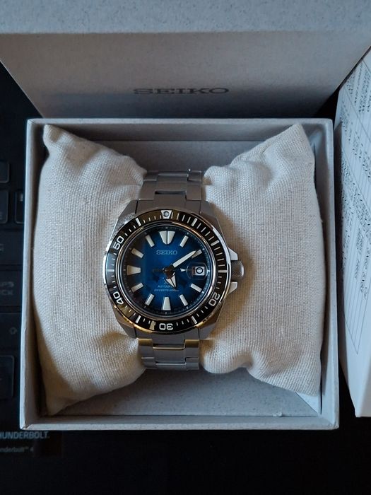 Часы Seiko Prospex Blue "Manta Ray"