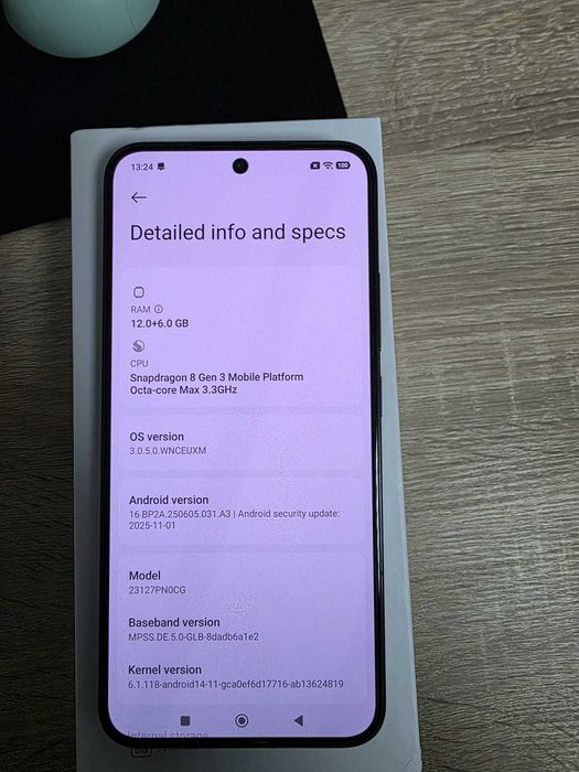 Xiaomi 14 - 512 GB, 12 + 6 GB RAM, 5G, Black