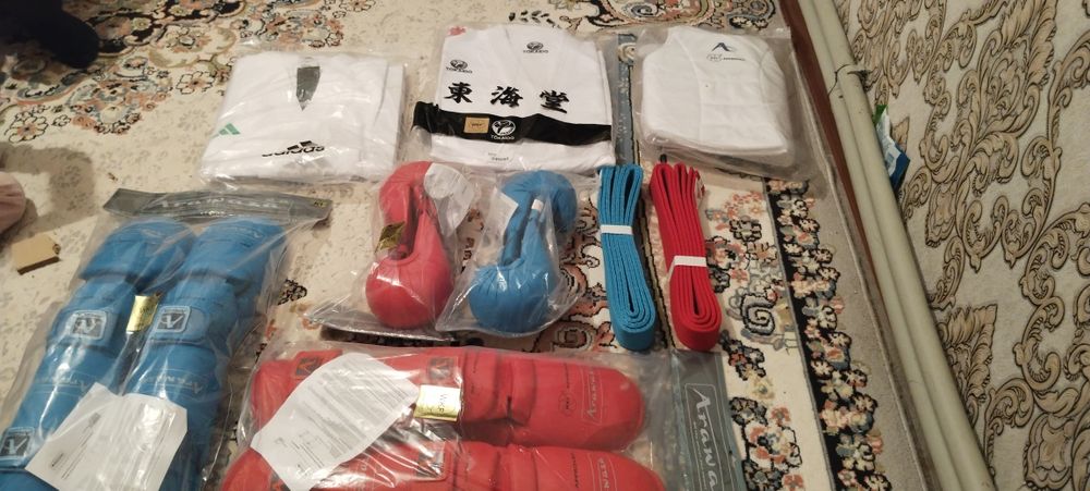 Кимоно каратэ форма комплект