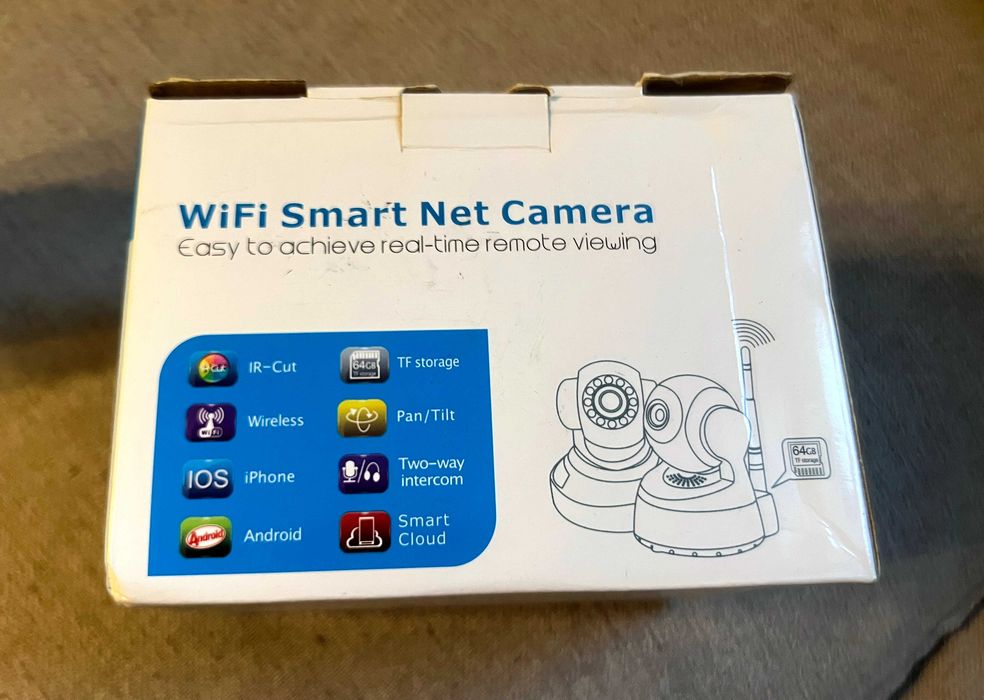 Camera supraveghere WiFi V380 IP pan tilt audio night vision
