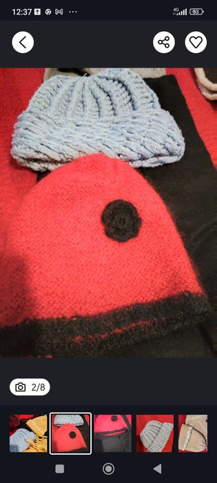 Caciuli diferite croșetate lînă