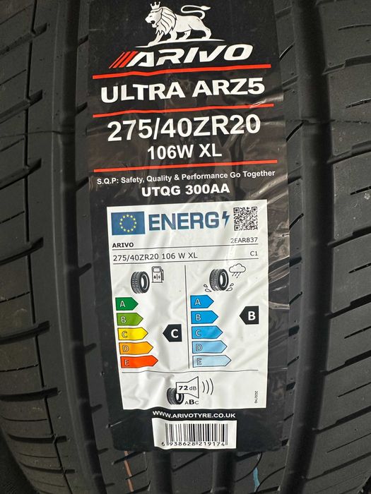 Летен спорт пакет ARIVO 275/40R20 315/35R20 НОВ DOT 2754020  3153520