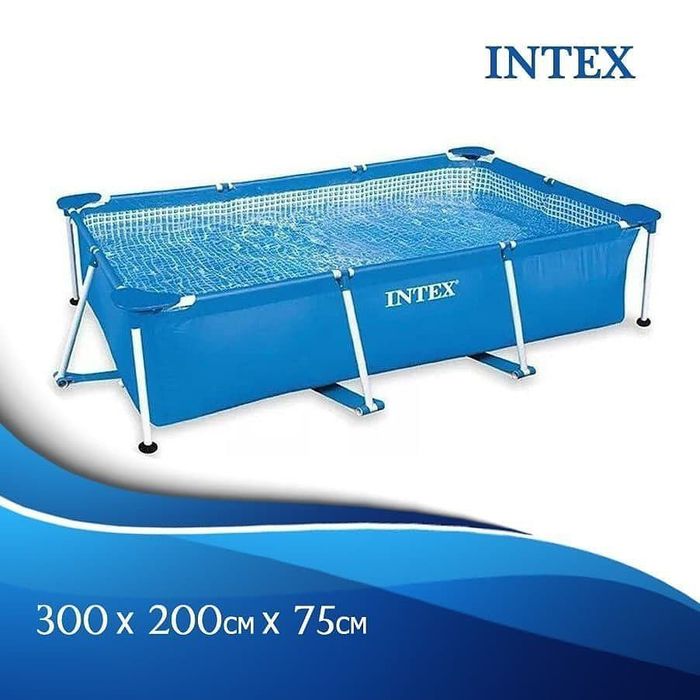 INTEX 300×200 бассейн каркасный BASEYN стойка бассейн 300×200 stoyka