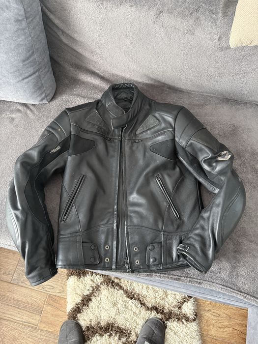 Geaca moto piele FRANK THOMAS marimea 52