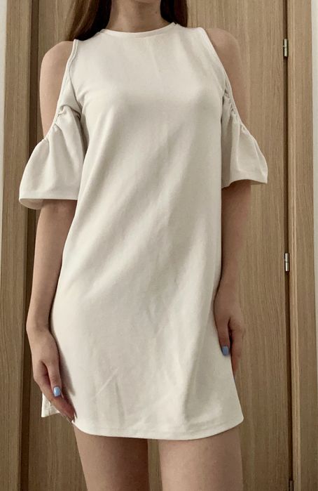 Rochie Zara alba, marimea M