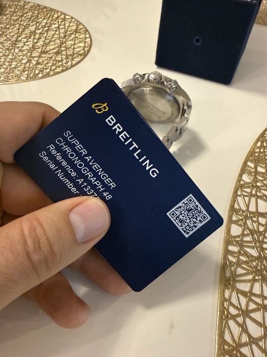 Breitling Super Avenger Chronograph  48mm. Оригинален, като нов. 2024г