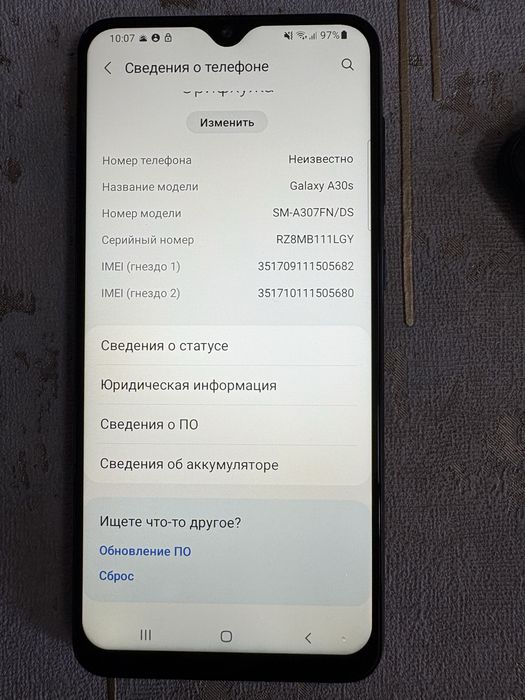 Samsung A30s 3/32  sotiladi