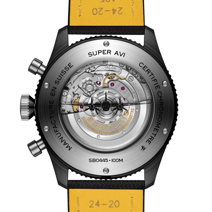 Часовник Breitling Super Avi Chronograpg GMT 46 MOSQUITO NIGHT FIGHTER