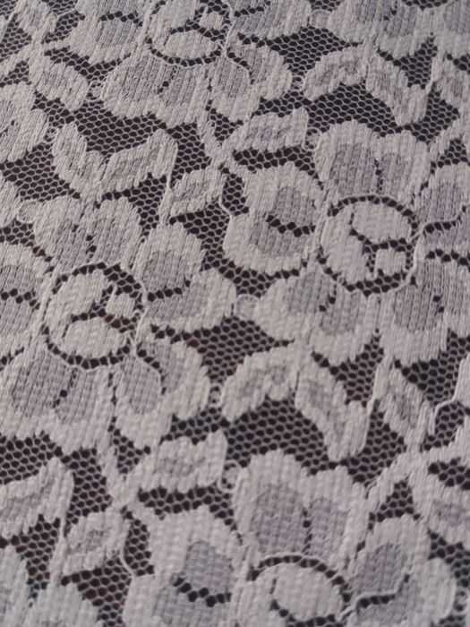 Ткань шелк, ч/ш, гипюр