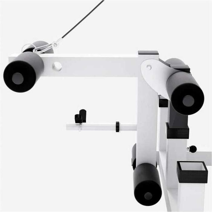 Banca multifunctionala + set greutati cromate 108 kg