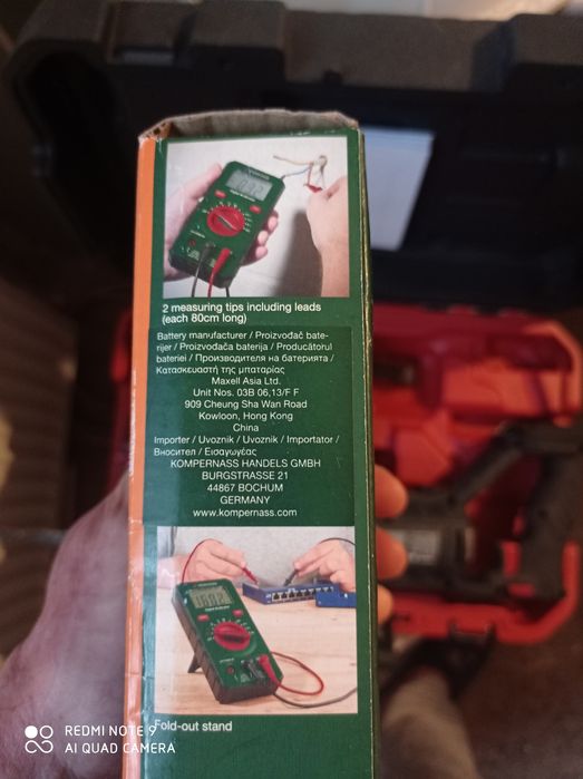 Oferta multimetru digital Parkside cu autoscalare  70 lei