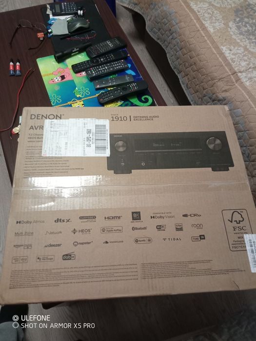 Ресивър  DENON  AVR-X 2800H DAB  8K  ATMOS