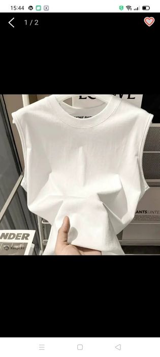 Белый футболка м размер