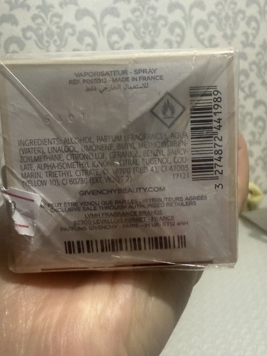 Продам туалетную воду GIVENCHY