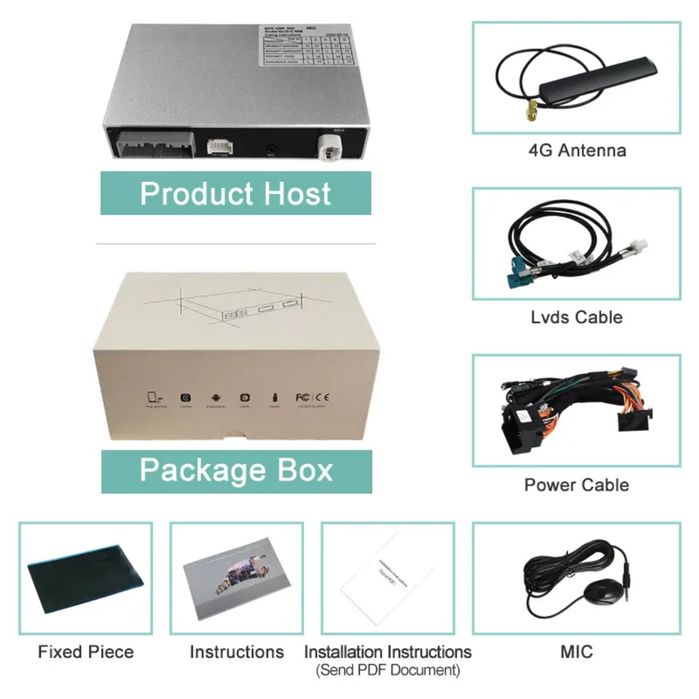 Carplay wireless Volvo XC60,XC70,S60,S80,V60,V70,V40 2011-2019